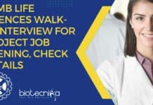 CCMB Life Sciences Walk-In-Interview For Project Job Opening, Check Details CSIR-CCMB Associate Job 2022