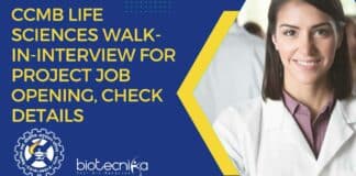 CSIR-CCMB Associate Job 2022