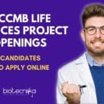 CSIR-CCMB Life Sciences Openings
