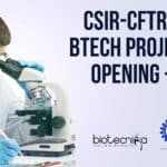 CSIR-CFTRI Project Post