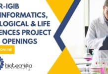 CSIR-IGIB Bioinformatics, Biological & Life Sciences Project Job Openings CSIR-IGIB Bioinformatics