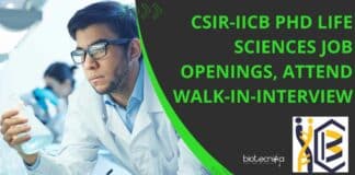 CSIR-IICB Project Vacancies 2022