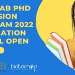 DBT-NIAB PhD Admission Program