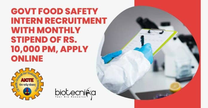 Govt Food Safety Intern