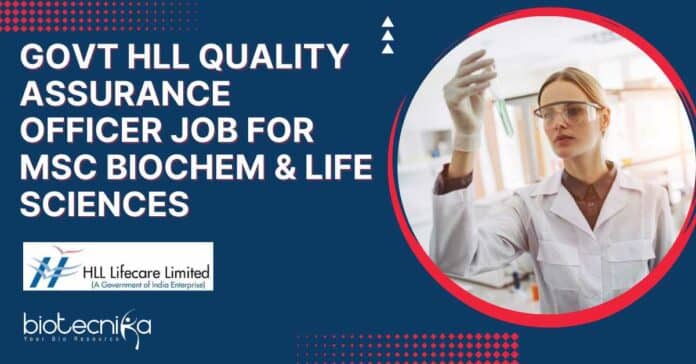 HLL Quality Assurance Job