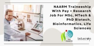 ICAR-NAARM Traineeship With Pay
