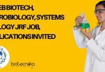 ICGEB Biotech, Microbiology, Systems Biology JRF Job, Applications Invited ICGEB JRF 2022 Job