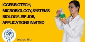 ICGEB JRF 2022 Job