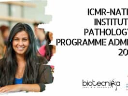 ICMR-NIP PhD Programme Admission 2022-23