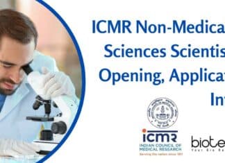 ICMR Non-Medical Job Opening