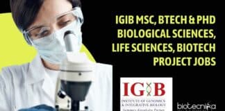 IGIB BTech Jobs 2022