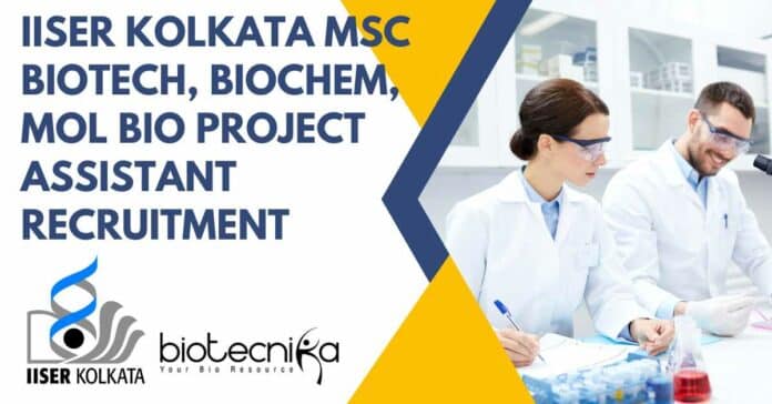 IISER Kolkata MSc Biotech