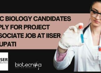 IISER Tirupati Biology Associate