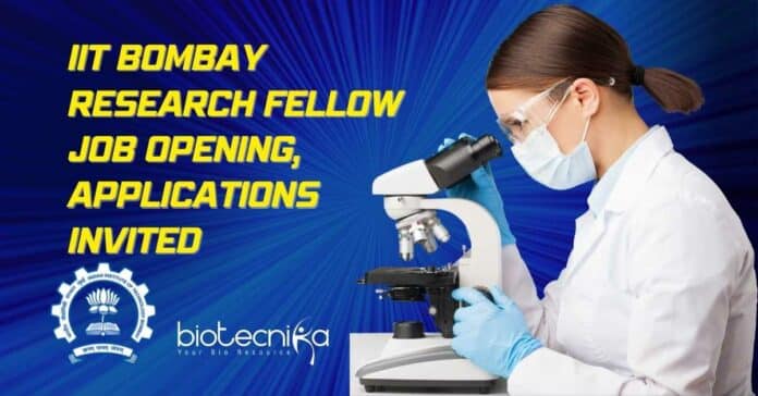 IIT Bombay Research Fellow Job
