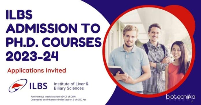 ILBS PhD Admissions 2023-24