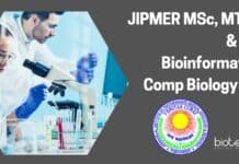 JIPMER MSc, MTech & PhD Bioinformatics, Comp Biology SRF Job JIPMER Computational Biology SRF