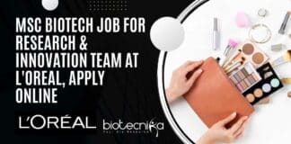 L'Oreal Biotech Jobs