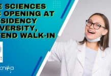 Life Sciences Job Opening at Presidency University, Attend Walk-In Life Sciences Job Opening