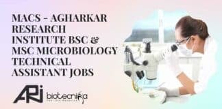 MACS Pune Job Openings