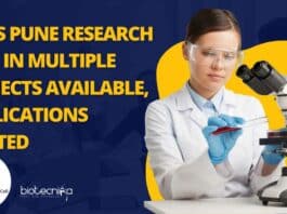 NCCS Pune Research Jobs