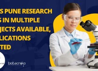 NCCS Pune Research Jobs