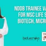 NDDB Trainee Vacancies