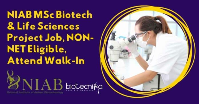NIAB MSc Biotech