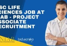 MSc Life Sciences Job at NIAB – Project Associate Recruitment NIAB MSc Job Opening