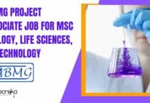 NIBMG Project Associate Job For MSc Zoology, Life Sciences, Biotechnology NIBMG Project Associate Job