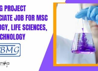 NIBMG Project Associate Job