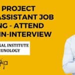 NII BSc Project Field Assistant