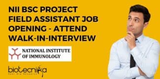 NII BSc Project Field Assistant