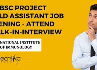 NII BSc Project Field Assistant