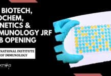 NII Biotech, Biochem, Genetics & Immunology JRF Job Opening NII Immunology JRF Opening