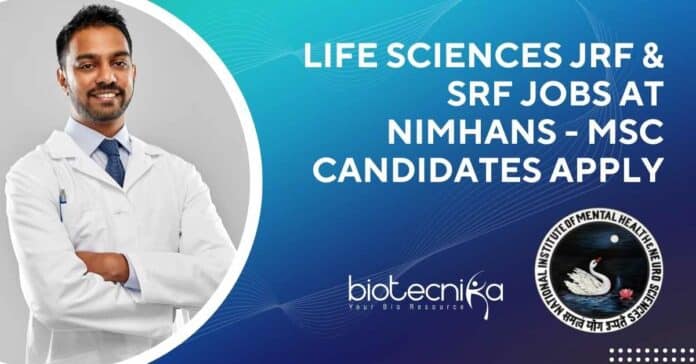 NIMHANS Research Vacancies 2022