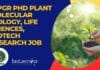 NIPGR PhD Plant Molecular Biology, Life Sciences, Biotech Research Job NIPGR PhD Vacancy 2022