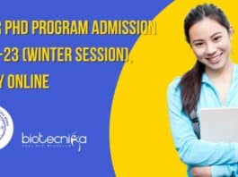 NISER PhD 2022-2023 Admission