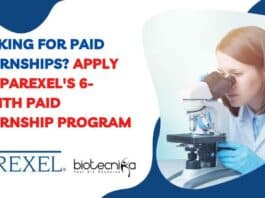 Parexel Internship Program 2022