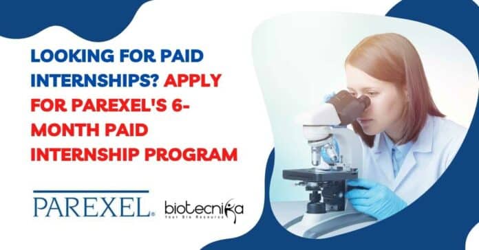 Parexel Internship Program 2022
