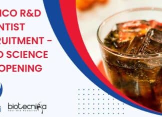 Pepsico R&D Scientist Recruitment