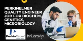 PerkinElmer Quality Engineer Job Opening