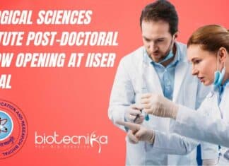 PhD Biological Sciences Job