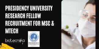 Presidency University Research Fellow