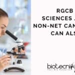 RGCB MSc Life Sciences JRF New