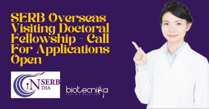 SERB Overseas Visiting Doctoral Fellowship