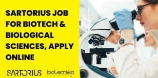 Sartorius Job For Biotech