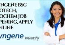 Syngene BSc Biotech