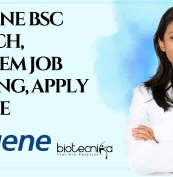 Syngene BSc Biotech