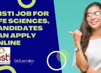 THSTI Job For Life Sciences