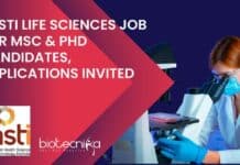 THSTI Life Sciences Job For MSc & PhD Candidates, Applications Invited THSTI Job Openings 2022